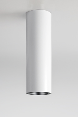 Tube ceiling lamp white tube. Nautic by Tekna. 