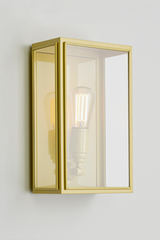 Essex yellow lacquered outdoor wall lamp. Nautic by Tekna. 