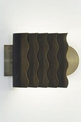 Art deco SAL wall lamp in patinated solid bronze. Nautic by Tekna. Art deco SAL wall lamp in patinated solid bronze. Nautic by Tekna.