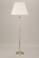 Dora classic floor lamp in nickel finish. Objet insolite. 