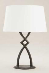 Mona black bronze table lamp . Objet insolite. 