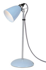 Hector lampe de table petite verrerie bleue. Original BTC. 