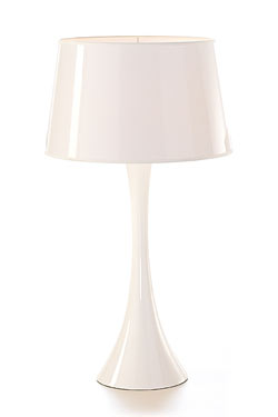 Conic Gloss Branco lampe GM. Paulo Coelho. 