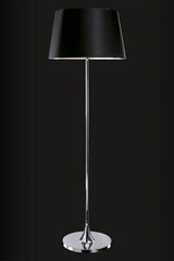 Delta Cromado noir lampadaire. Paulo Coelho. 