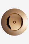 Double dome wall light in gilded glass Zénith. RADAR. 