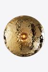 Gold dome wall lamp 70cm Nebbia. RADAR. 