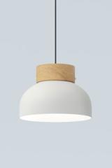 Reiko contemporary white pendant lamp. Robin. 