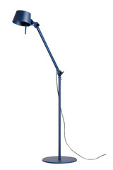 Industrial blue steel Bolt floor lamp. Tonone. 