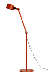 Industrial style orange steel floor lamp Bolt. Tonone. 