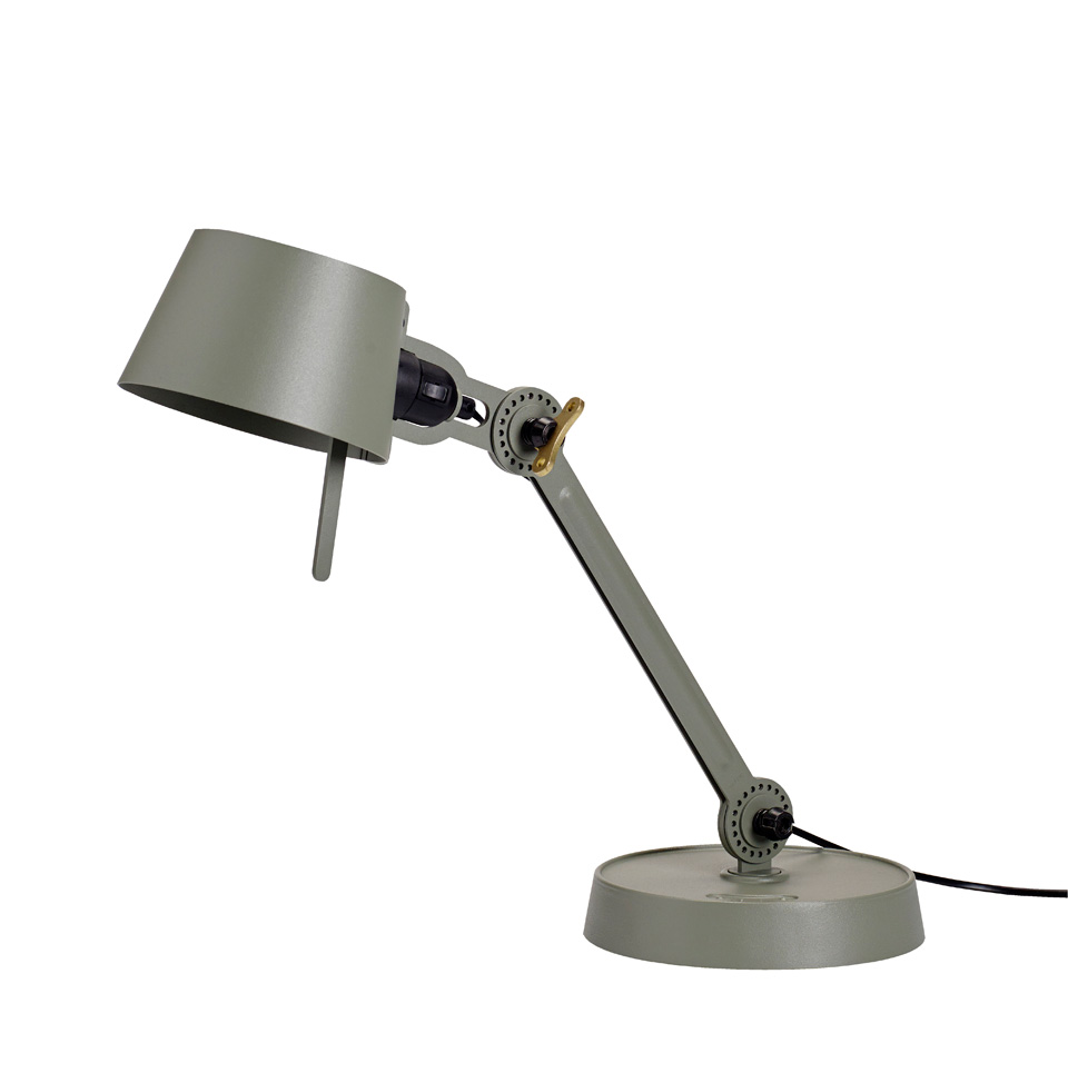 Petite lampe de bureau kaki style industriel en métal Bolt Desk . Tonone. 