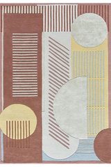 Tapis géométrique Ettore 170X240 cm. Toulemonde Bochart. Tapis géométrique Ettore 170X240 cm. Toulemonde Bochart.