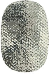 Tapis ovale Apidea effet martelé silver 170X240 cm. Toulemonde Bochart. Tapis ovale Apidea effet martelé silver 170X240 cm. Toulemonde Bochart.