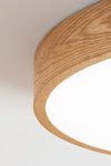 WoodLED Round round ceiling lamp in oak 60cm. Trilum. 