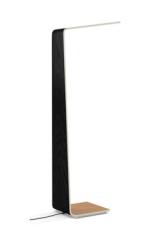 Floor lamp in oak and black Led2 . TUNTO. 