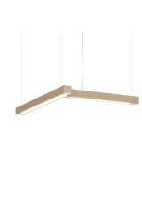 LED40 suspension contemporaine forme en L. TUNTO. 