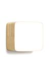 Cube petite applique rectangle en bois . TUNTO. 