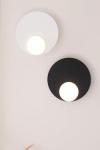 Dot05 applique ronde blanche minimaliste. TUNTO. 