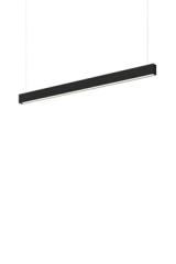 Square suspension longue carrée noire 104cm. TUNTO. 