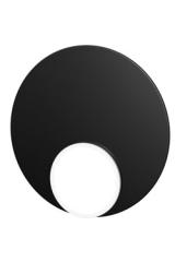 Dot05 minimalist black disc light. TUNTO. 