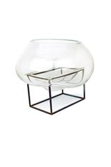 Vase ou coupe Cage en verre soufflé transparent . Vanessa Mitrani. Vase ou coupe Cage en verre soufflé transparent . Vanessa Mitrani.