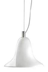 Pantop Glossy en verre opale. Verpan. Pantop Glossy en verre opale. Verpan.