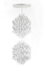 Spiral double blanc. Verpan. Spiral double blanc. Verpan.