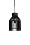 Firefly pendant lamp in black rattan. Vincent Sheppard. 