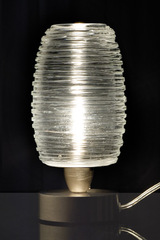 Lampe en verre de Murano filé collection Damasco. Vistosi. 