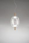 Riflesso elongated pendant lamp with LED lighting. Vistosi. Riflesso elongated pendant lamp with LED lighting. Vistosi.