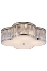 Large ceiling light in polished nickel and glass Basil. Visual Comfort&Co.. 