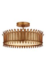 Leslie golden crown ceiling light. Visual Comfort&Co.. 