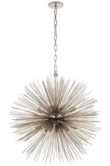 Contemporary silver urchin chandelier 20 lights Strada. Visual Comfort&Co.. 