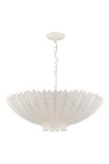 Hampton large white plaster chandelier. Visual Comfort&Co.. 