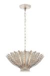 Hampton small silver-plated chandelier. Visual Comfort&Co.. 