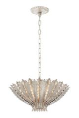 Hampton small silver-plated chandelier. Visual Comfort&Co.. 