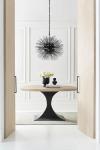 Contemporary black metal urchin chandelier Strada. Visual Comfort&Co.. 