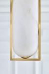 Melange alabaster pill pendant. Visual Comfort&Co.. 