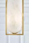 Melange alabaster pill pendant. Visual Comfort&Co.. 