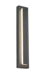 Aspen 66cm black metal outdoor  wall lamp. Visual Comfort&Co.. 