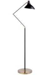 Charlton 50s black articulated floor lamp. Visual Comfort&Co.. 