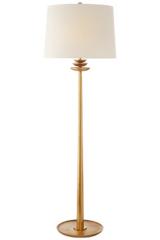 Classic style Beaumont floor lamp in gold. Visual Comfort&Co.. 