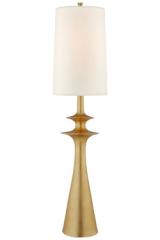 Lakmos gold sculpture floor lamp. Visual Comfort&Co.. 