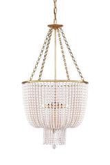 Jacqueline classic chandelier and white beads. Visual Comfort&Co.. 