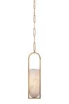 Melange alabaster pill pendant. Visual Comfort&Co.. 