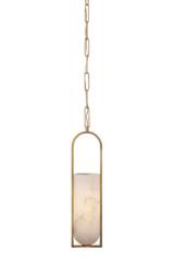 Melange alabaster pill pendant. Visual Comfort&Co.. 