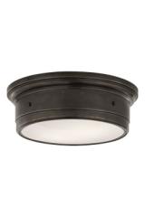 Plafonnier rond marine bronze foncé Siena. Visual Comfort&Co.. 