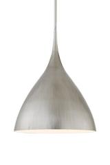 Suspension contemporaine argentée 45cm Agnes. Visual Comfort&Co.. 