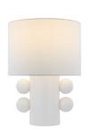 White plaster table lamp Tiglia. Visual Comfort&Co.. 