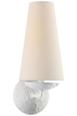 Classic white plaster wall light Fontaine. Visual Comfort&Co.. 