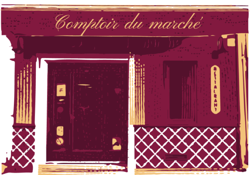 Un client de Vraiment Beau | Le Comptoir du Marché, Nice